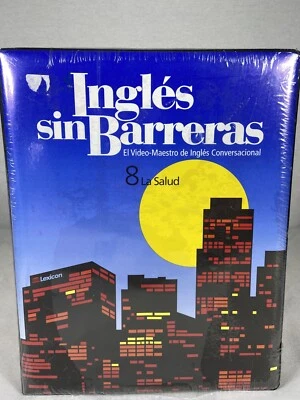 NEW SEALED Ingles Sin Barreras Course #8 VHS 2 Book Set Complete- - Image 1 of 3