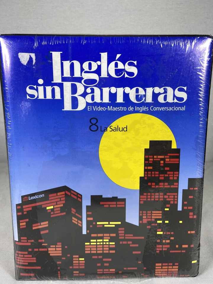 NEW SEALED Ingles Sin Barreras Course #8 VHS 2 Book Set Complete- - Image 1 of 3