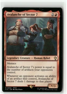 Avalanche of Sector 7 - Commander FINAL FANTASY MTG NM - Picture 1 of 2