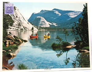 Rainbow Works Wilderness Voyage Puzzle 1000 PCS Canoe River /Lake Mountains  New - Picture 1 of 8