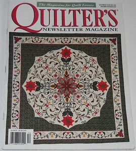 Quilter's Newsletter Magazine No 328 December 2000 Easy Lesson Quilting Bee - Picture 1 of 12