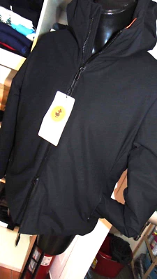 SAVE THE DUCK GIUBBOTTO IMBOTTITO  CALDISSIMO NERO AUT/INV  TG 52 420,00 CART.C - Bild 1 von 4