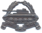 ISRAEL IDF beret badge - Armoured Corps, 1970s-1980s, Middle East tank panzer