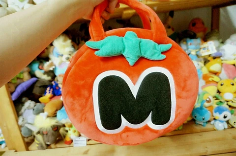 Star Kirby Tomato Plush Bag Tote Handbag Doll Toy Kirby's Adventure 2020 Gift Cover