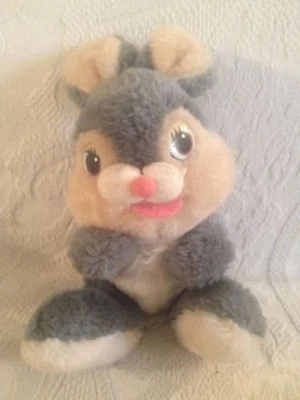 Knickerbocker Disney 8" Bambi Thumper Bunny Rabbit Plush Stuffed Vintage - Image 1 of 4