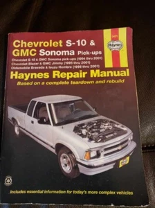 Haynes Repair Manual Chevrolet S10 1994-2004 Blazer Envoy Jimmy Bravada  - Bild 1 von 3