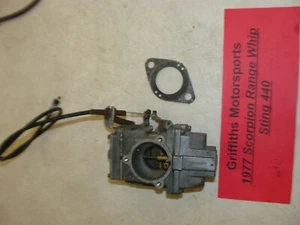 1977 Scorpion 440 range whip sting Cuyuna WALBRO oem carb carburetor original - Picture 1 of 15