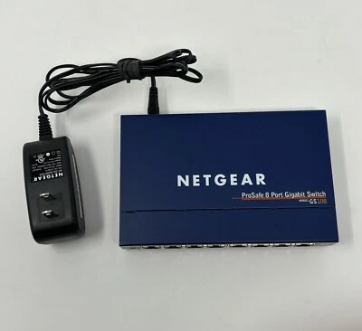 NETGEAR ProSafe 8-Port Gigabit Ethernet Network Switch GS108 V3 - Image 1 of 4