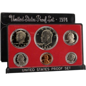 (1) 1974 S United States Proof Set in Original Box - Picture 1 of 1