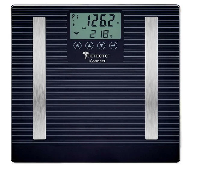 Escali Detecto iConnect Smart Digital 8-in-1 Body Fat Scale D30303p0us