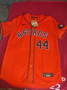 Houston Astros Jersey Yordan Alvarez #44 Nike Orange Limited Vapor Mens Large - Picture 1 of 10