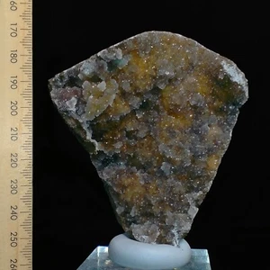 Coral Quartz Chalcedony sparkling shiny druzy botryoidal mineral specimen 911ct - Picture 1 of 7