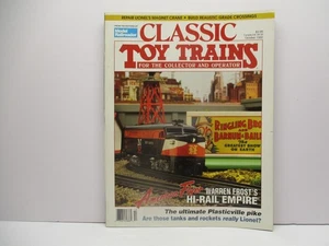 Oct. 1992 Classic Toy Trains Magazine Die Cast Marx Lionel Locomotive O Gauge - Picture 1 of 1