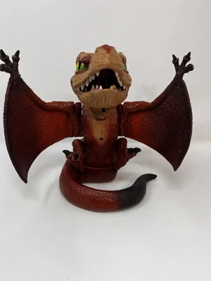 Juguete interactivo de dinosaurio pterodáctilo Mattel mascotas prehistóricas funciona '09 funcionando Foto 1 de 4