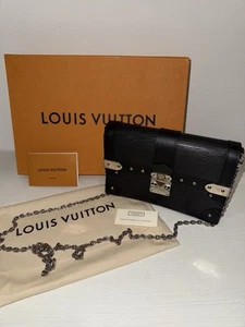 Original Louis Vuitton "TRUNK CHAIN WALLET" Epi Leather Ladies Handbag "LTE"**** - Picture 1 of 10