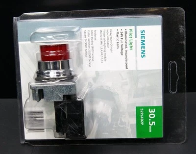 Lentes piloto universal iluminada SIEMENS 52PL4D2P 24V vermelho verde âmbar - Imagem 1 de 4