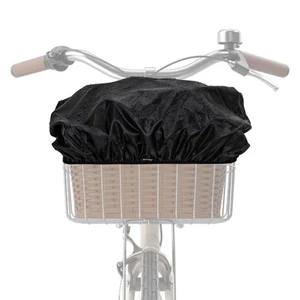1x Cesta de bicicleta Protección contra la lluvia Negro Cubierta de cesta Repelente al agua - Imagen 1 de 8
