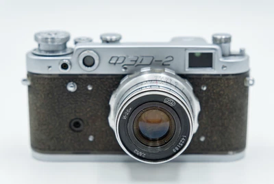 FED 2 with Industar-26M Made in USSR Film Camera - ( NOT TESTED ) - Image 1 of 4