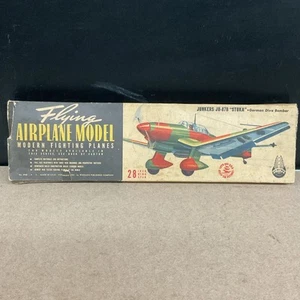 Vintage Ace Whitman Junkers JU-87B Stuka German Dive Bomber Holz Modell - Bild 1 von 7