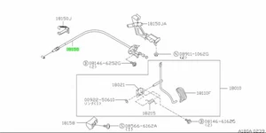 Conjunto de cables, acelerador para: Nissan Skyline R33 GTR BCNR33 95-98 - Imagen 1 de 1