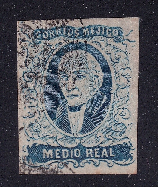 udo19 墨西哥 1856 年 Unkown 区 Sc#1 Mc#1l — 第 1/1 张图片