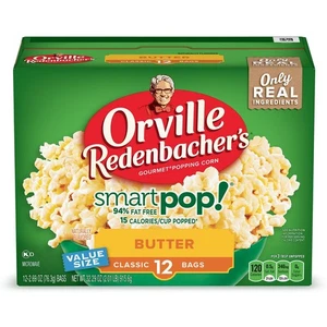 Orville Redenbachers SmartPop! Butter Mikrowelle Popcorn, 2,69 Oz, 12 Ct - Bild 1 von 7
