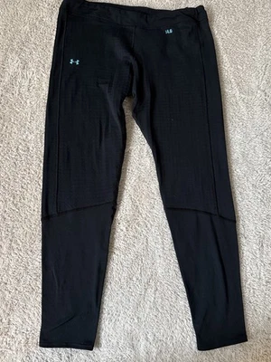 Under Armour Base 4.0 Pants womens XL Black Thermal Fit ColdGear Baselayer - Image 1 of 4