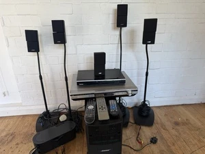 Bose Acoustimass 10 Series III With Speakers And Panasonic XR 25 Amplifier - Picture 1 of 7