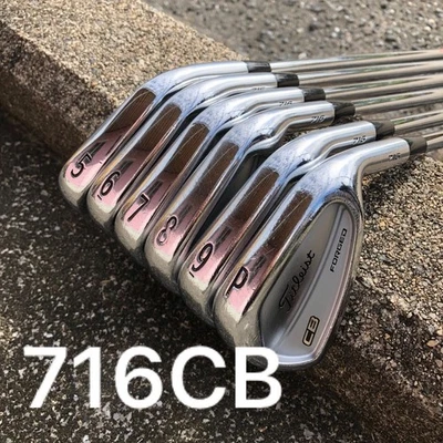 Titleist 716CB Irons #5-9,Pw(6Clubs)/NSPRO Modus3 120/Flex:Stiff/ Iron set - Image 1 of 4