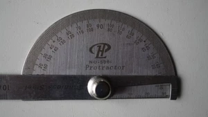 Winkelmesser 10 cm Metall UNBENUTZT - Bild 1 von 3