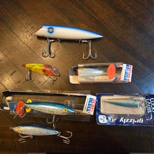 Vintage, Various, Fishing Lures, New Out Of Box, See Description. 6 Ea. - Picture 1 of 10