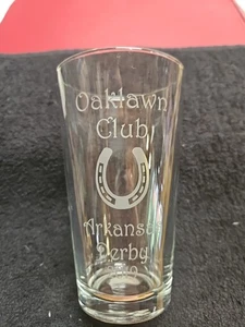 Oakland Club Arkansas Derby 2019 Pint Beer Glass Pre-owned - Picture 1 of 9