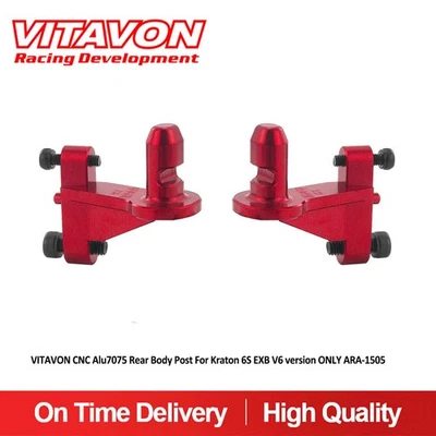Vitavon CNC Alu 7075 Rear Body Post For Kraton 6S EXB V6 version Only - Image 1 of 4