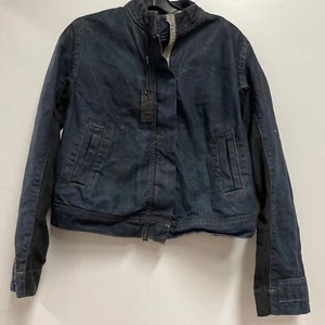 ¡Raro! Slab By Rick Owens Mujer DENIM Chaqueta Jeans Talla M Azul - Imagen 1 de 11