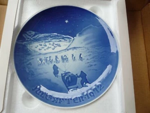 1972 BING & GRONDAHL Weihnachtsteller B&G mit Phamplet MIB - Bild 1 von 6