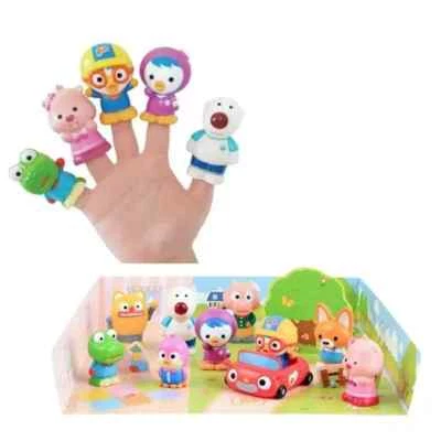 Pororo Finger figure Play Toy 10pcs Set For 3y+ Kids - Image 1 of 4