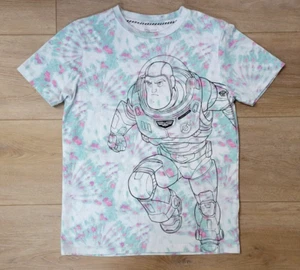 Disney Pixar Buzz Lightyear Kid's Unisex Size XL T-shirt Tie Dye Graphic Youth - Picture 1 of 8