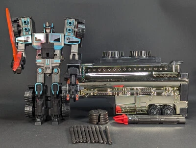 Transformers Car Robots Black Convoy complete READ Takara D-012 RID 2001 Scourge - Image 1 of 4