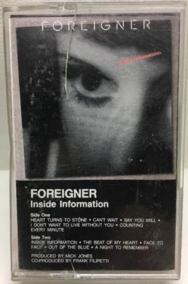 Foreigner - Inside Information - Cassette Tape 81808-4 - Image 1 of 4