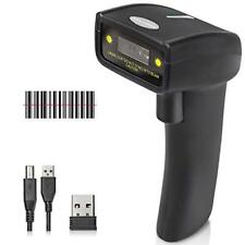 1D Wireless Barcode Scanner - Handheld Ccd Bar Code Label Upc Reader Precise .Opens in a new window or tabBrand New