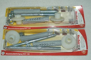 FISCHER lot de 2 kit fixation lavabo WST 140 , neufs en boite - Imagen 1 de 1