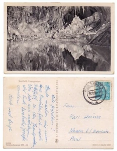 103480 - Saalfeld - Feengrotten - Ansichtskarte, gelaufen 26.10.1956 - Bild 1 von 2