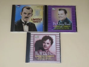 3 CD LAWRENCE TIBBETT De Glory Road, The White Dove, Star Of Stage & Screen - Picture 1 of 2