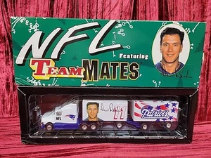 White Rose Limited Edition 1/80 NFL DREW BLEDSOE NEW ENGLAND PATRIOTS Tandem Trk - Picture 1 of 11