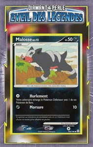 Malosse Reverse - DP06:Eveil des Légendes - 103/146 - Carte Pokemon Française - Imagen 1 de 1