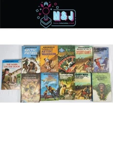 Lot Of 11 Vintage Mixed The Hardy Boys Series Mystery Books By Franklin W. Dixon - Picture 1 of 4