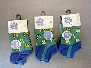 NWT Life is Good Low Cut Boys 3pack Socks Size Small (7-10)~Outdoor Camper - Picture 1 of 4