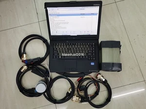MB Star C3 Full Set With 5 Cables Auto Diagnostic tool with cf-53 laptop SSD  - Picture 1 of 1