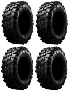 Full set of Maxxis Carnivore Radial (8ply) ATV Tires 28x10-14 (4) - Picture 1 of 2