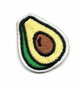 AVOCADO kleines Bügelflicken Obst Lebensmittel - Bild 1 von 1